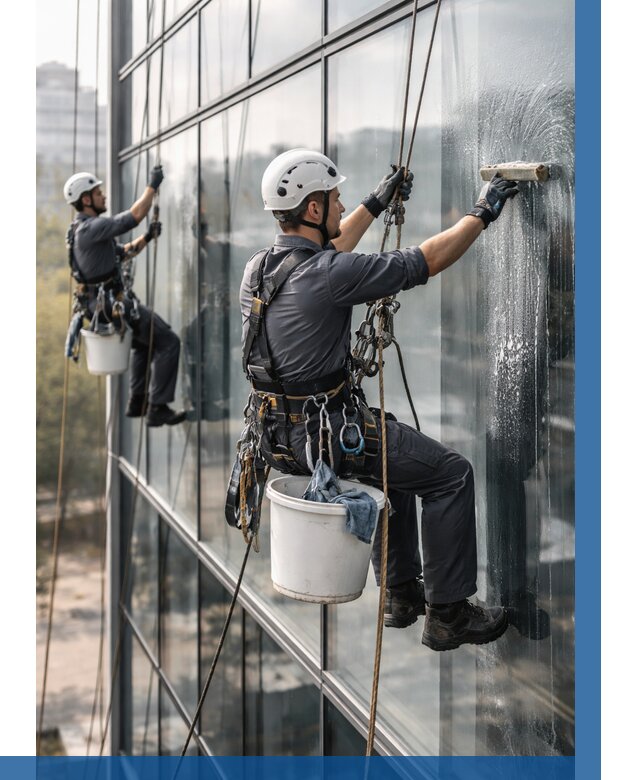 Мойка сплошного остекления в Кургане, заказать от 309 р.| ВЫСОТНИК-Крг