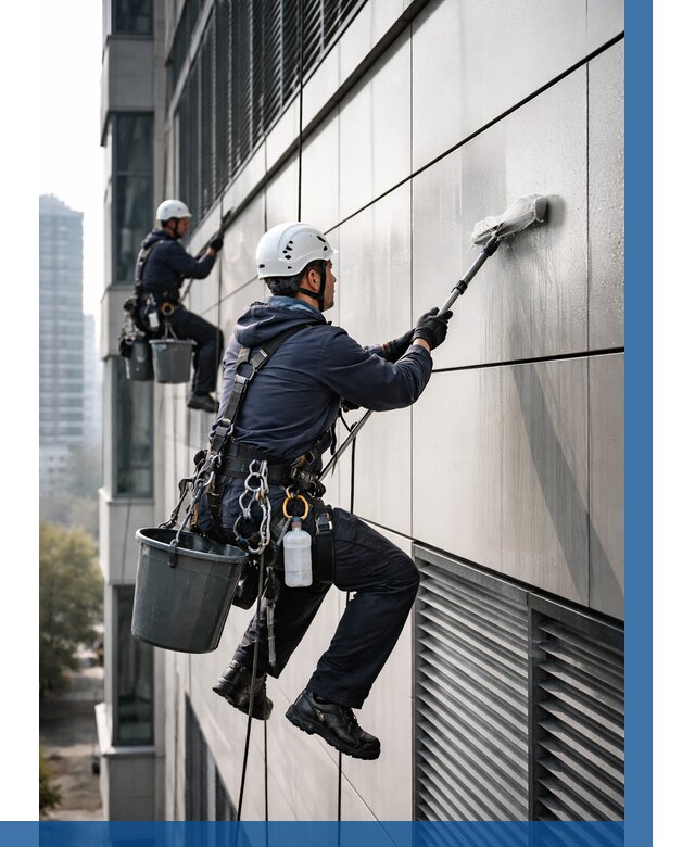 Мойка вентилируемого фасада в Кургане от 258 р. | ВЫСОТНИК-Крг