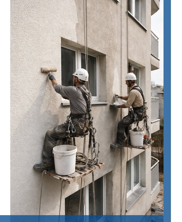 Нанесение короеда на фасад в Кургане от 464 р. | ВЫСОТНИК-Крг