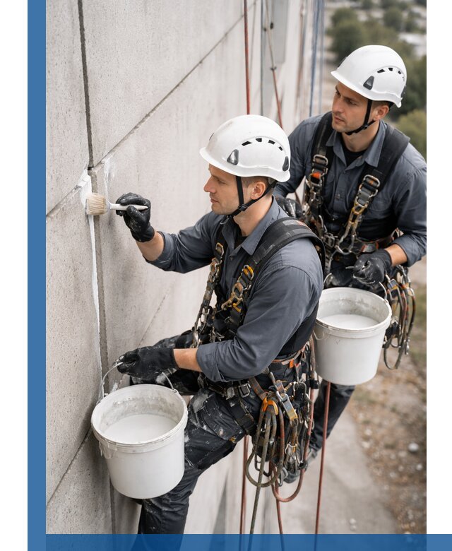 Противогрибковая обработка швов в Кургане для фасадов и кровель