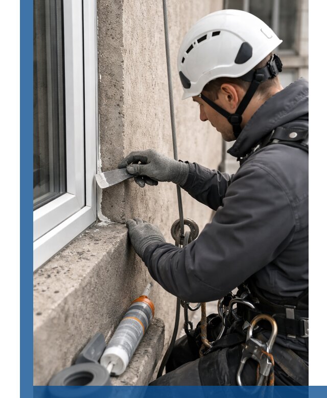 Герметизация монтажных швов окон в Кургане с гарантией качества