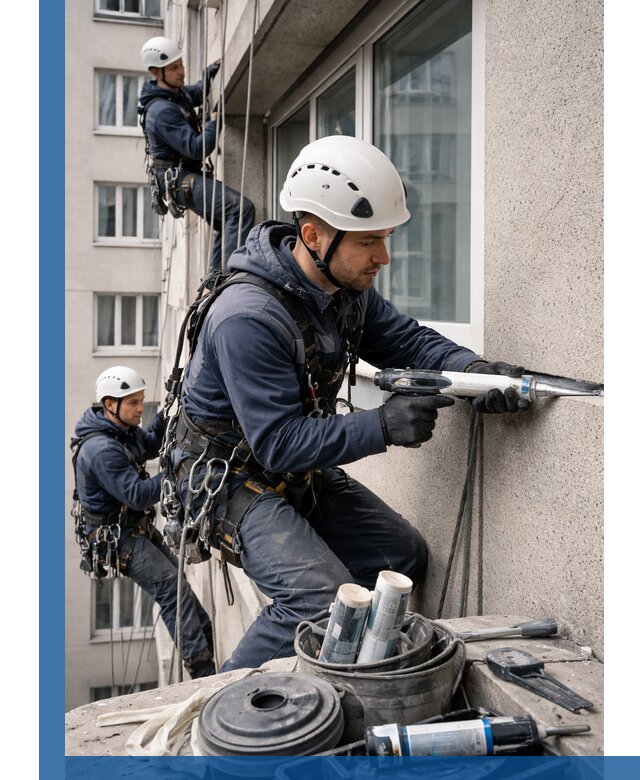 Герметизация швов лоджии в Кургане профессионально и надежно