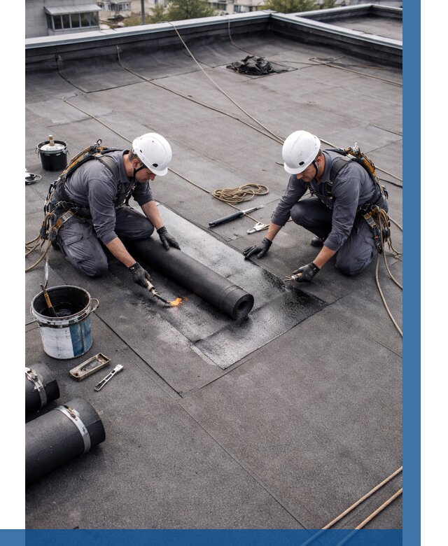 Ремонт мягкой кровли под ключ в Кургане от 722 р. | ВЫСОТНИК-Крг