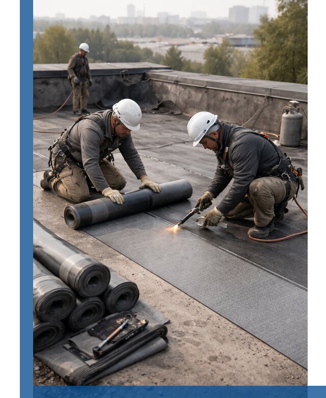 Монтаж мягкой кровли в Кургане профессионально и надежно