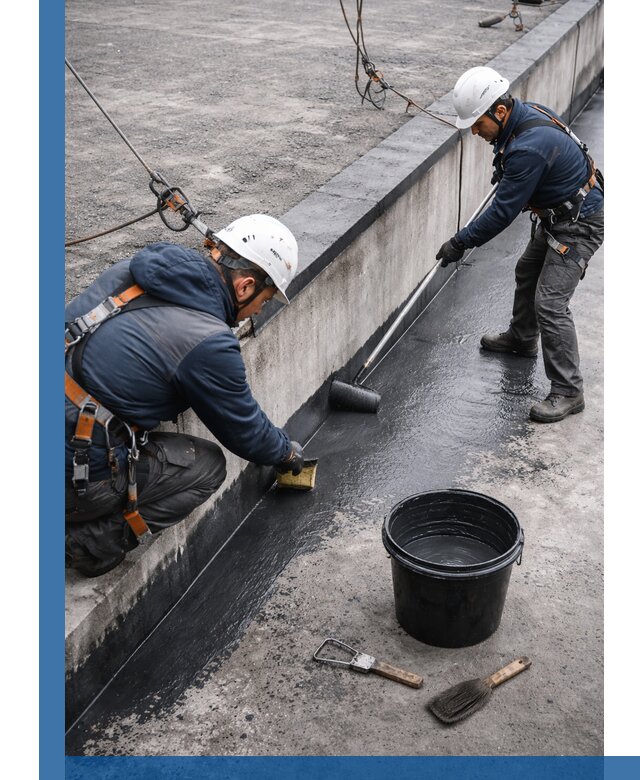 Гидроизоляция кровли жидкой резиной профессионально в Кургане