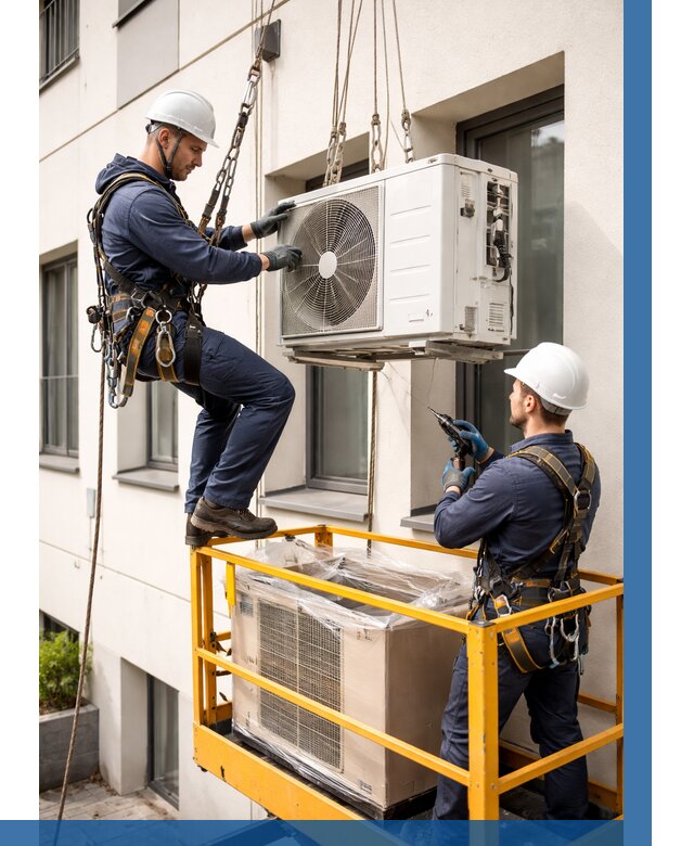 Демонтаж внешнего блока кондиционера в Кургане от 3608 р. | ВЫСОТНИК-Крг