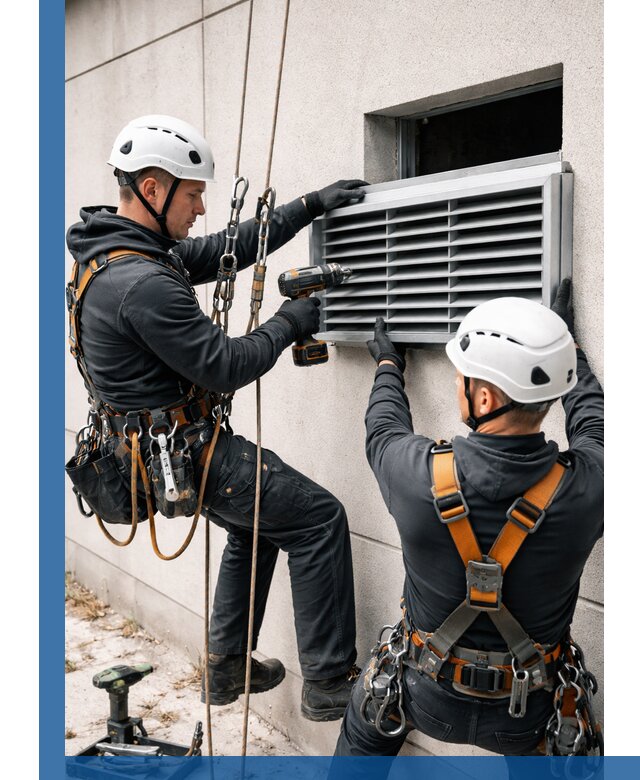 Монтаж вентиляционных решеток в Кургане профессиональный сервис