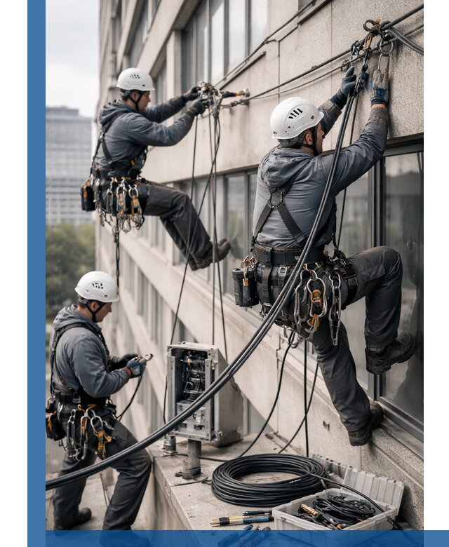 Прокладка оптоволоконного кабеля в Кургане под ключ с тестированием