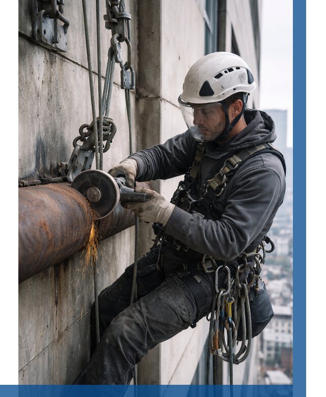 Резка металла на высоте в Кургане по цене от 4639 р. | ВЫСОТНИК-Крг