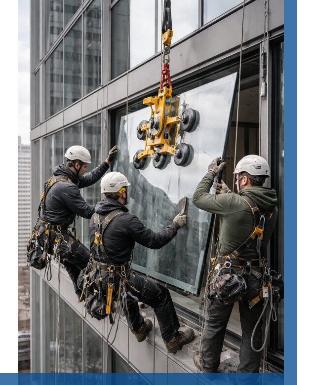 Фасадное остекление зданий под ключ в Кургане от 10309 р. | ВЫСОТНИК-Крг