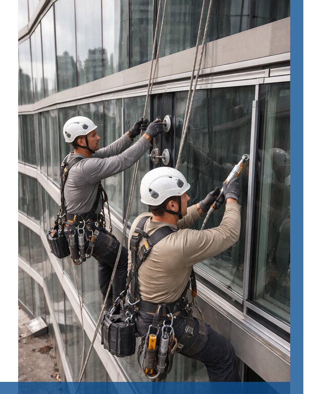 Радиусное остекление фасада в Кургане от 12371 р. | ВЫСОТНИК-Крг