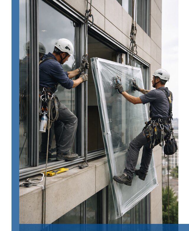 Профессиональная замена стекла в витраже в Кургане с гарантией