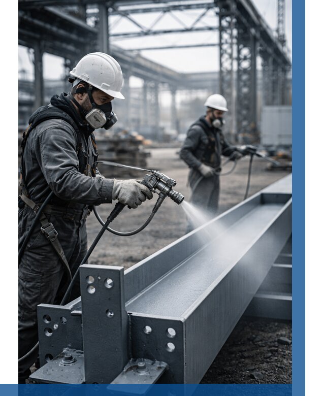 Антикорроз. обработка металлоконстр. в Кургане от 464 р. | ВЫСОТНИК-Крг