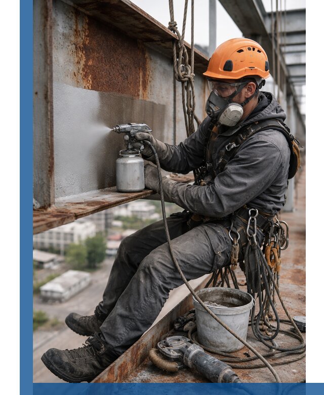 Антикоррозионная обработка металлоконструкций в Кургане под ключ