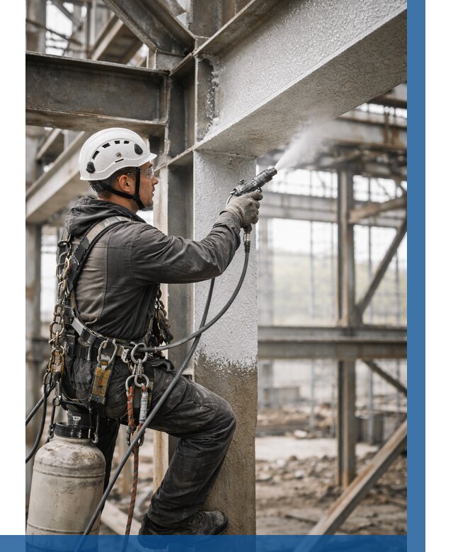 Огнезащита металлоконструкций от 773 р. | ВЫСОТНИК-Крг в Кургане