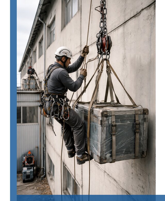 Подъем грузов на высоту в Кургане для промышленных объектов