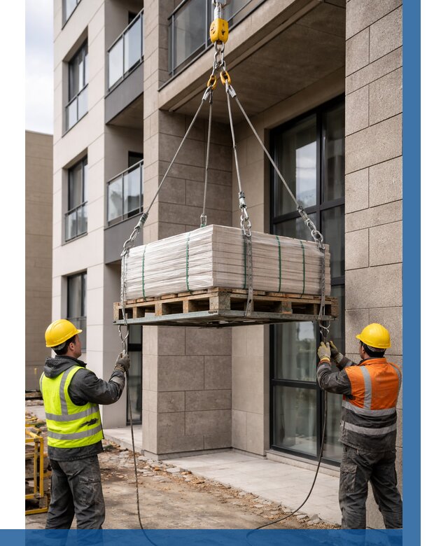 Подъем керамогранита на этаж в Кургане от 3608 р. | ВЫСОТНИК-Крг