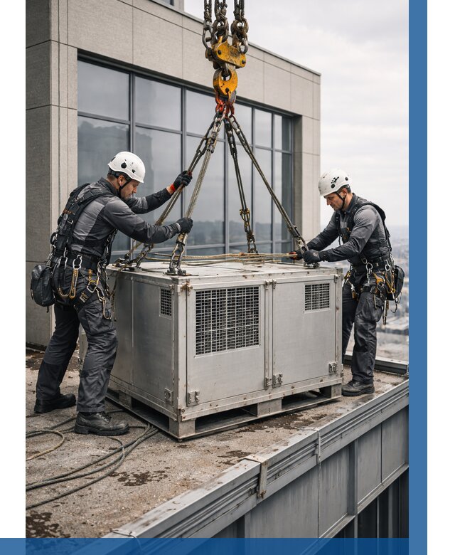 Такелажные работы на высоте в Кургане от 8247 р. | ВЫСОТНИК-Крг