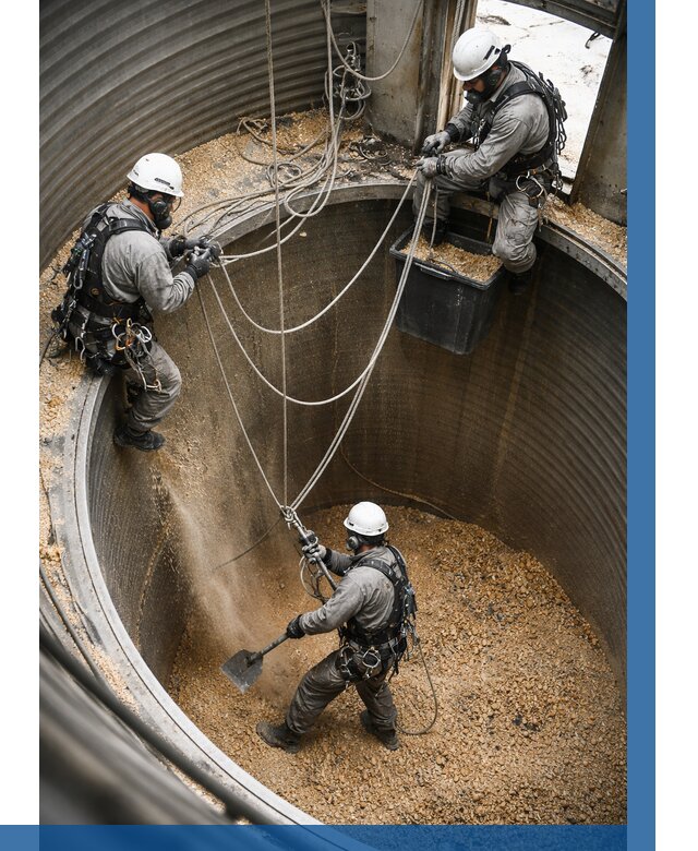 Чистка зерновых бункеров в Кургане от 12371 р. | ВЫСОТНИК-Крг