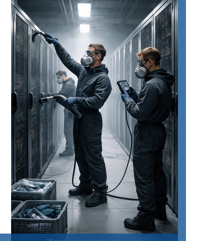 Обеспыливание серверной комнаты в Кургане от 4639 р. | ВЫСОТНИК-Крг