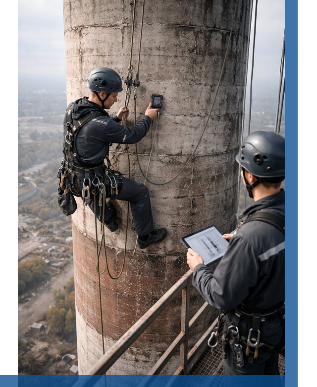 Обследование дымовой трубы в Кургане от 8247 р. | ВЫСОТНИК-Крг