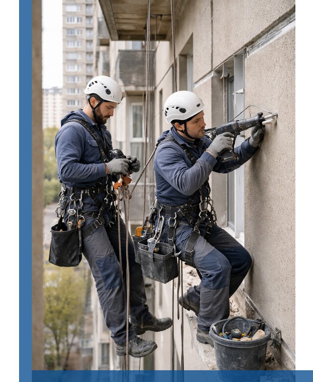 Промышленные альпинисты высотные работы и монтаж в Кургане